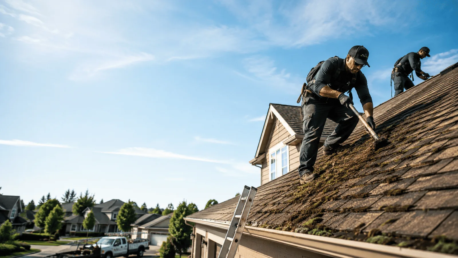Roof Moss Removal in Thayer, KS near me